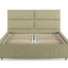 Кровать Сонум Omega Рогожка Мокко (с подъемным механизмом)